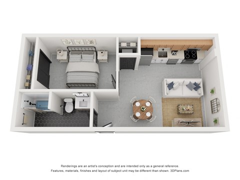1 Bedroom H